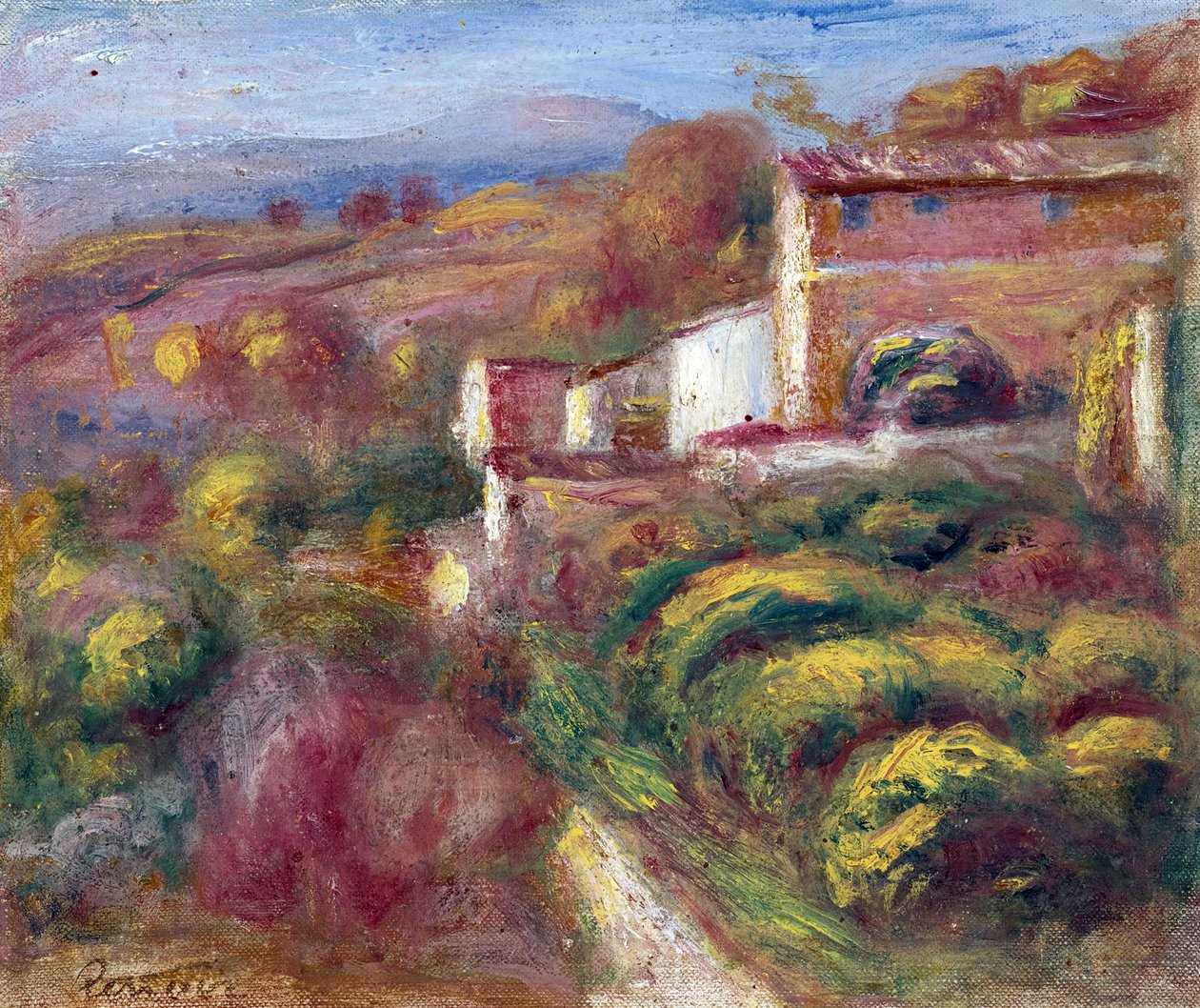 Casa della Posta (Cagnes sur mer) da Pierre Auguste Renoir