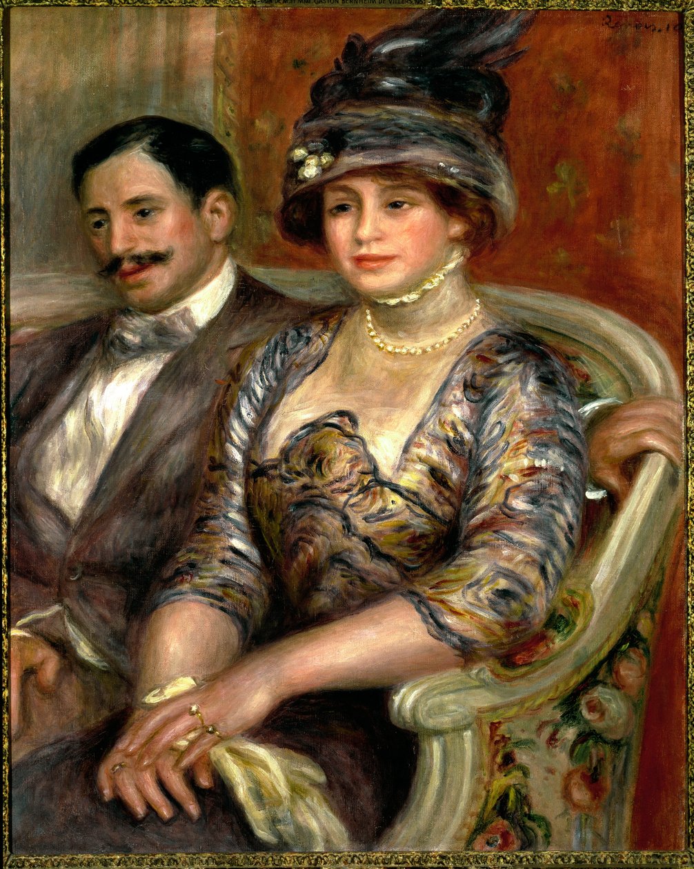 Monsieur et Madame Bernheim de Villers - Ritratto di Gaston Bernheim de Villers da Pierre Auguste Renoir