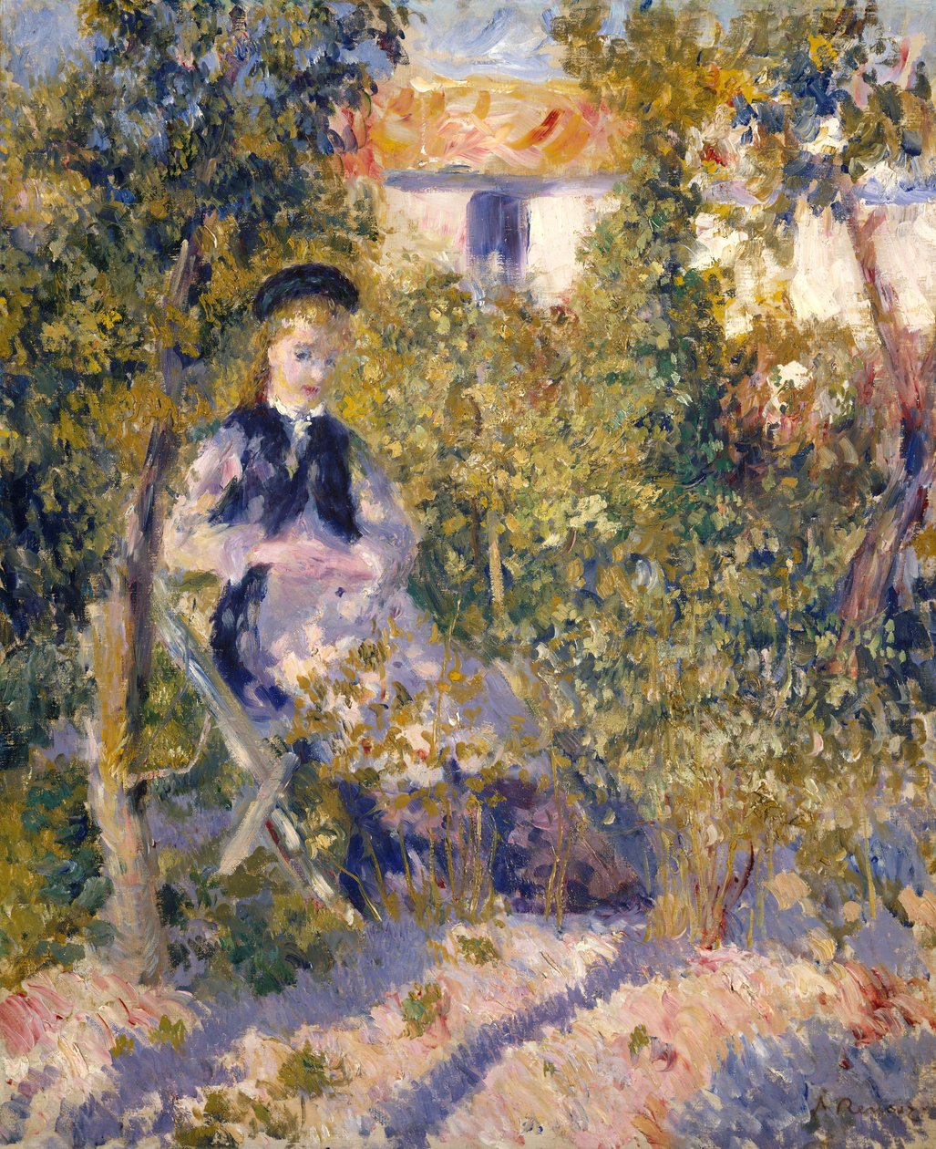 Nini nel giardino Nini Lopez da Pierre Auguste Renoir