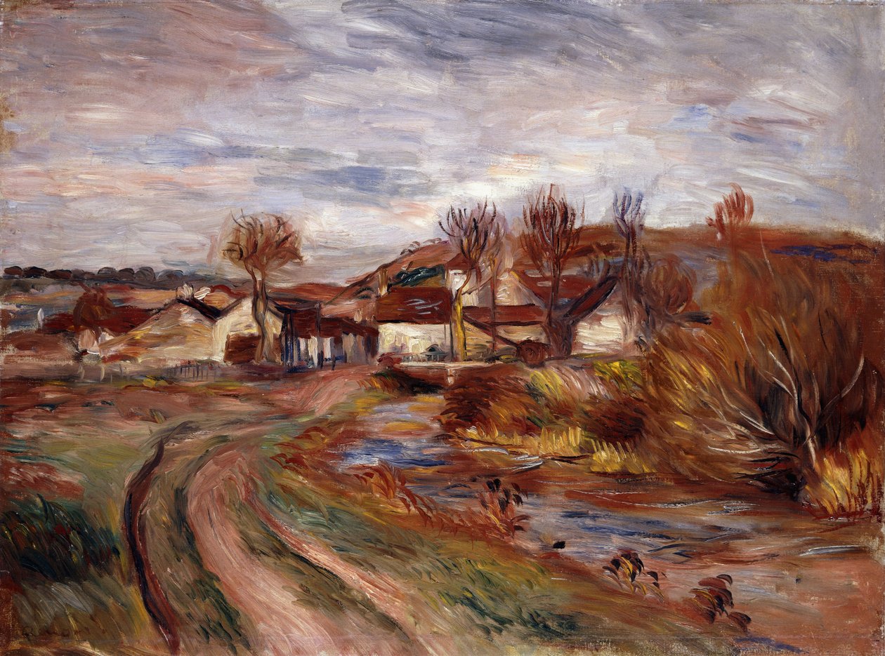 Campagna della Normandia da Pierre Auguste Renoir