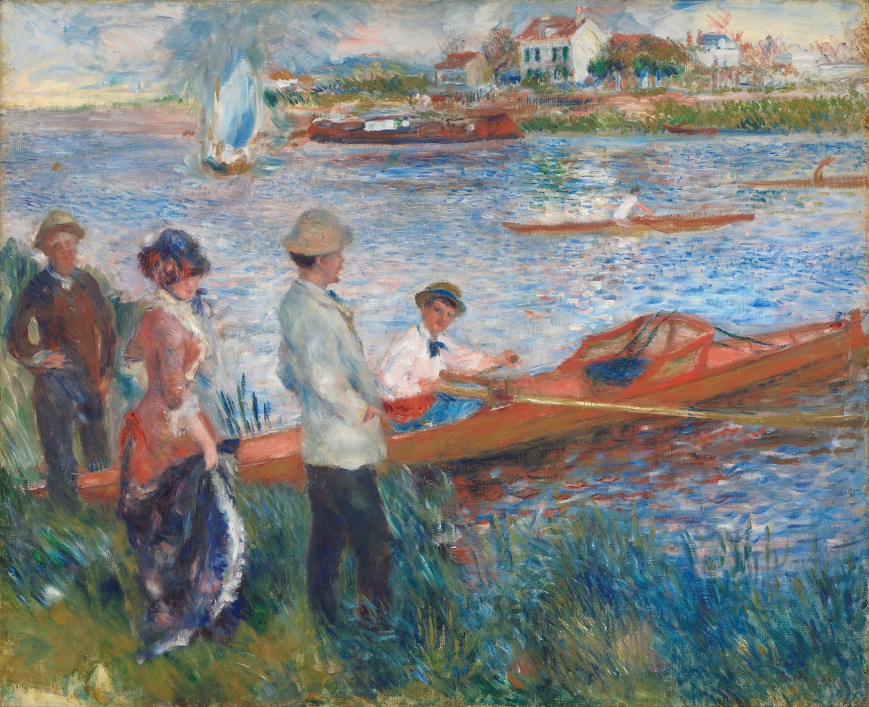 Rematori a Chatou da Pierre Auguste Renoir