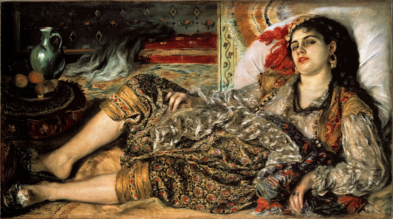 Odalisca da Pierre Auguste Renoir
