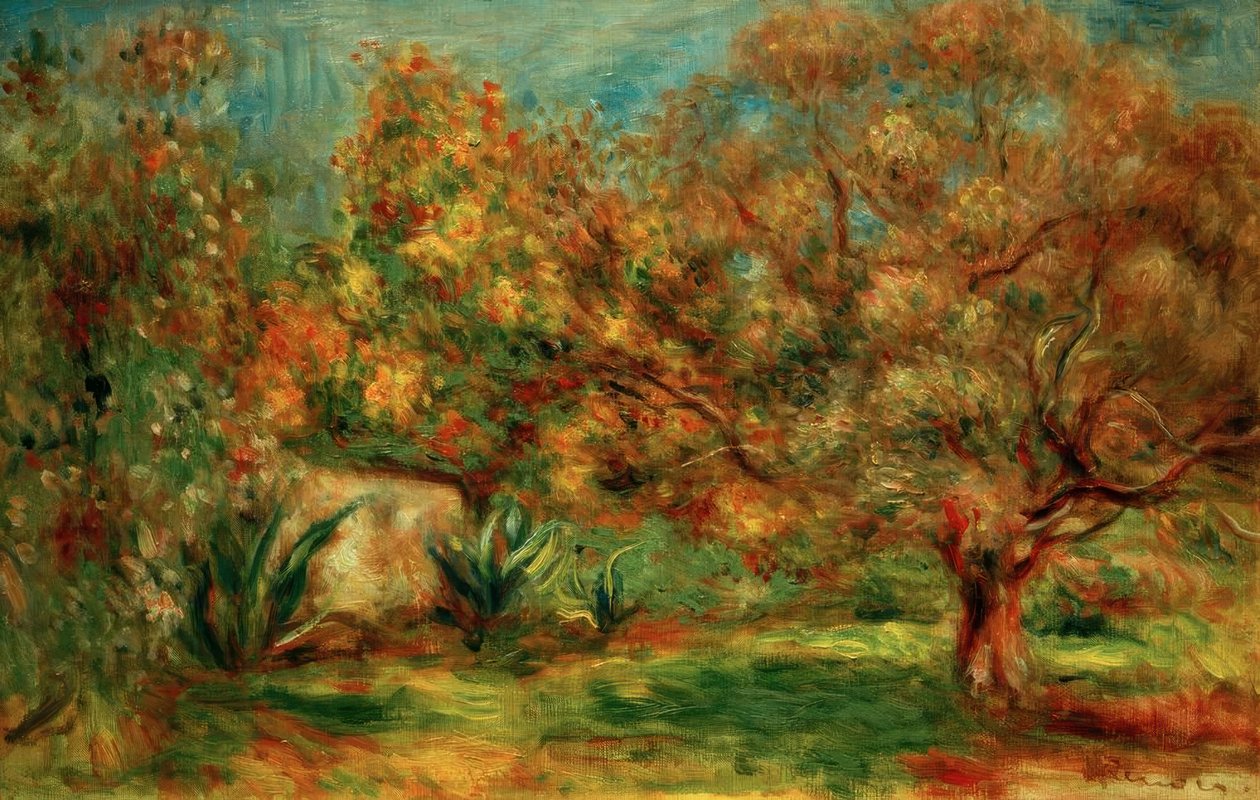Uliveto da Pierre Auguste Renoir