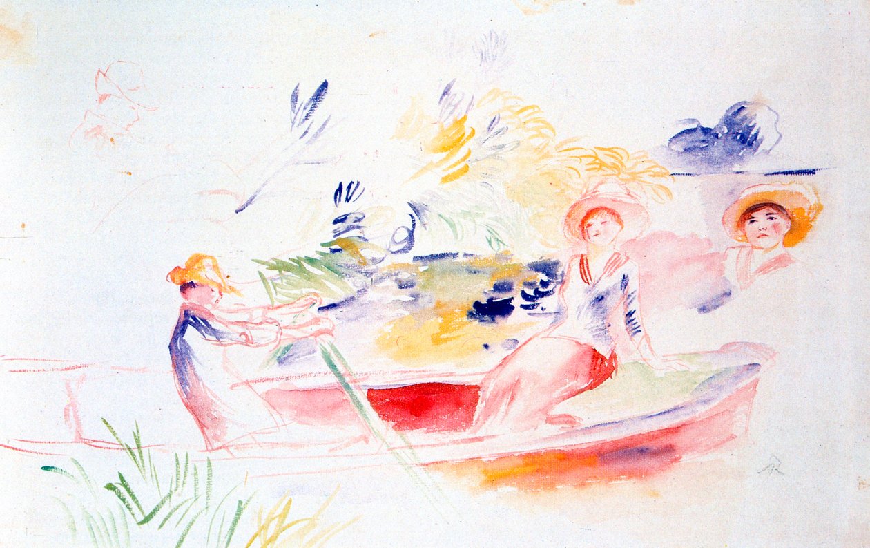 Sulla riva del fiume, XX secolo da Pierre Auguste Renoir