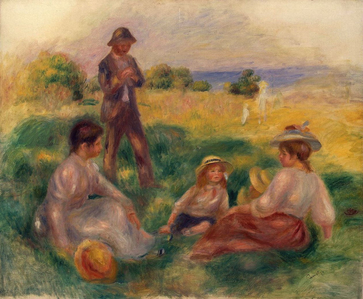 Festa in campagna a Berneval da Pierre Auguste Renoir