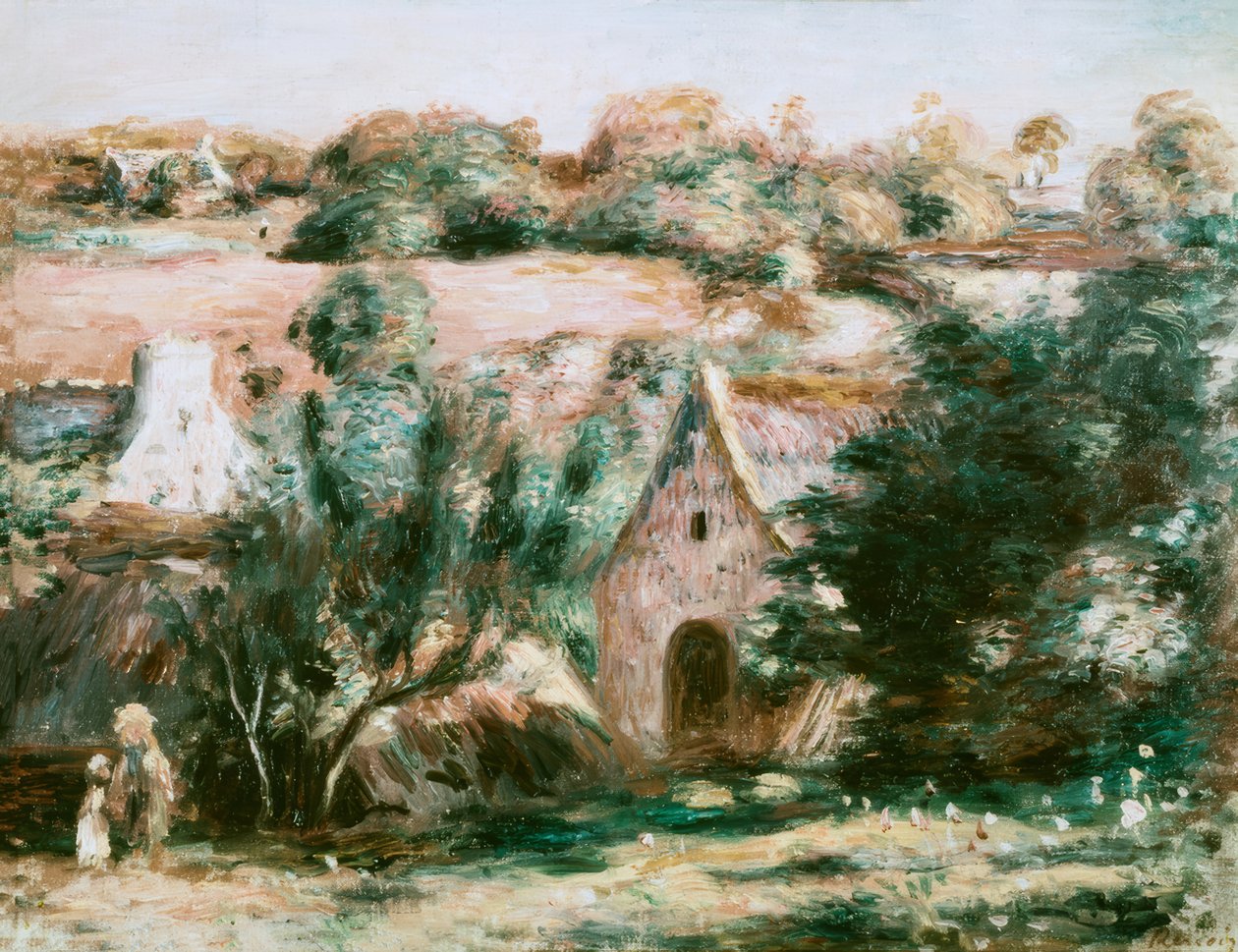 Paesaggio della Bretagna da Pierre Auguste Renoir