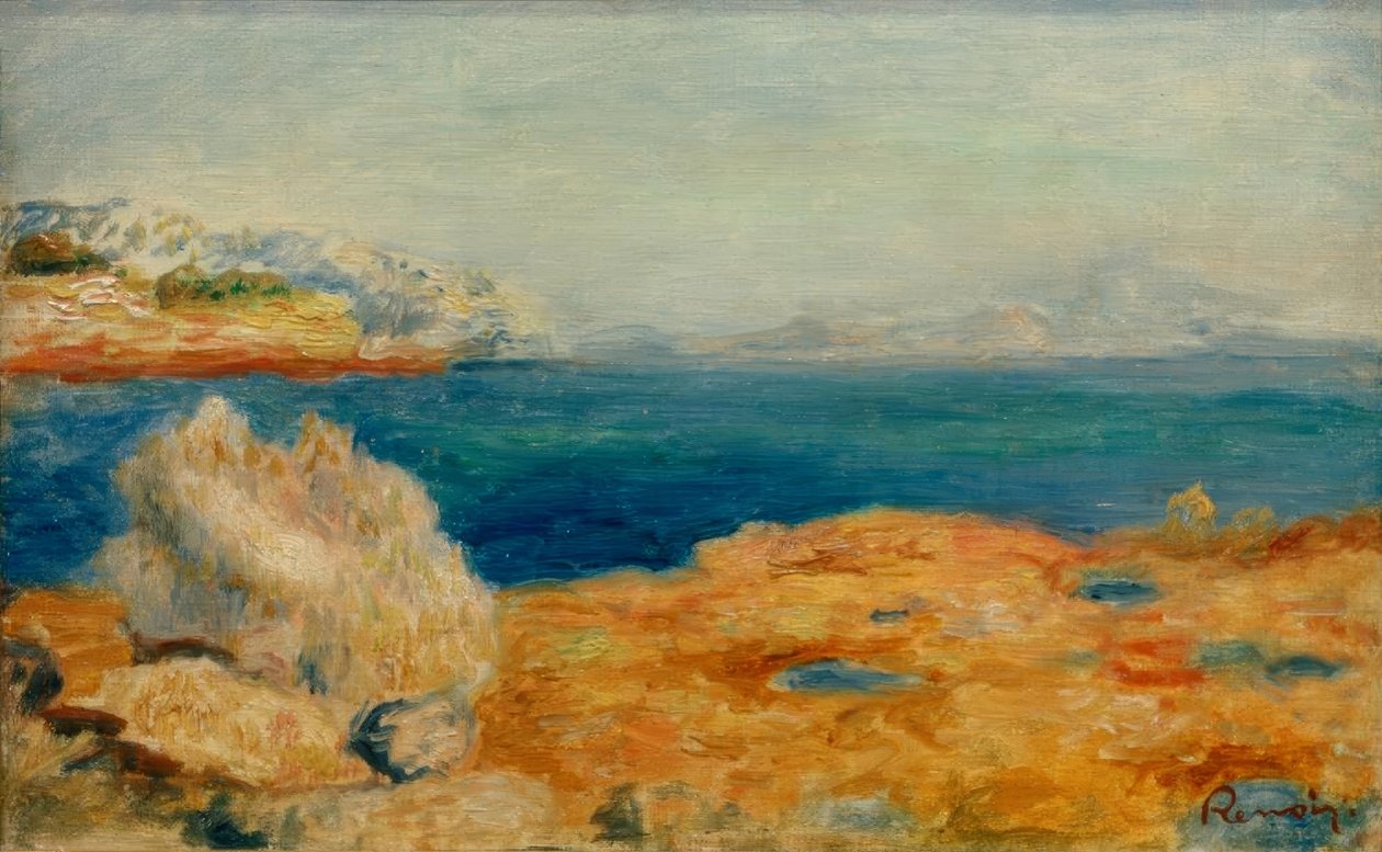 Paesaggio costiero da Pierre Auguste Renoir