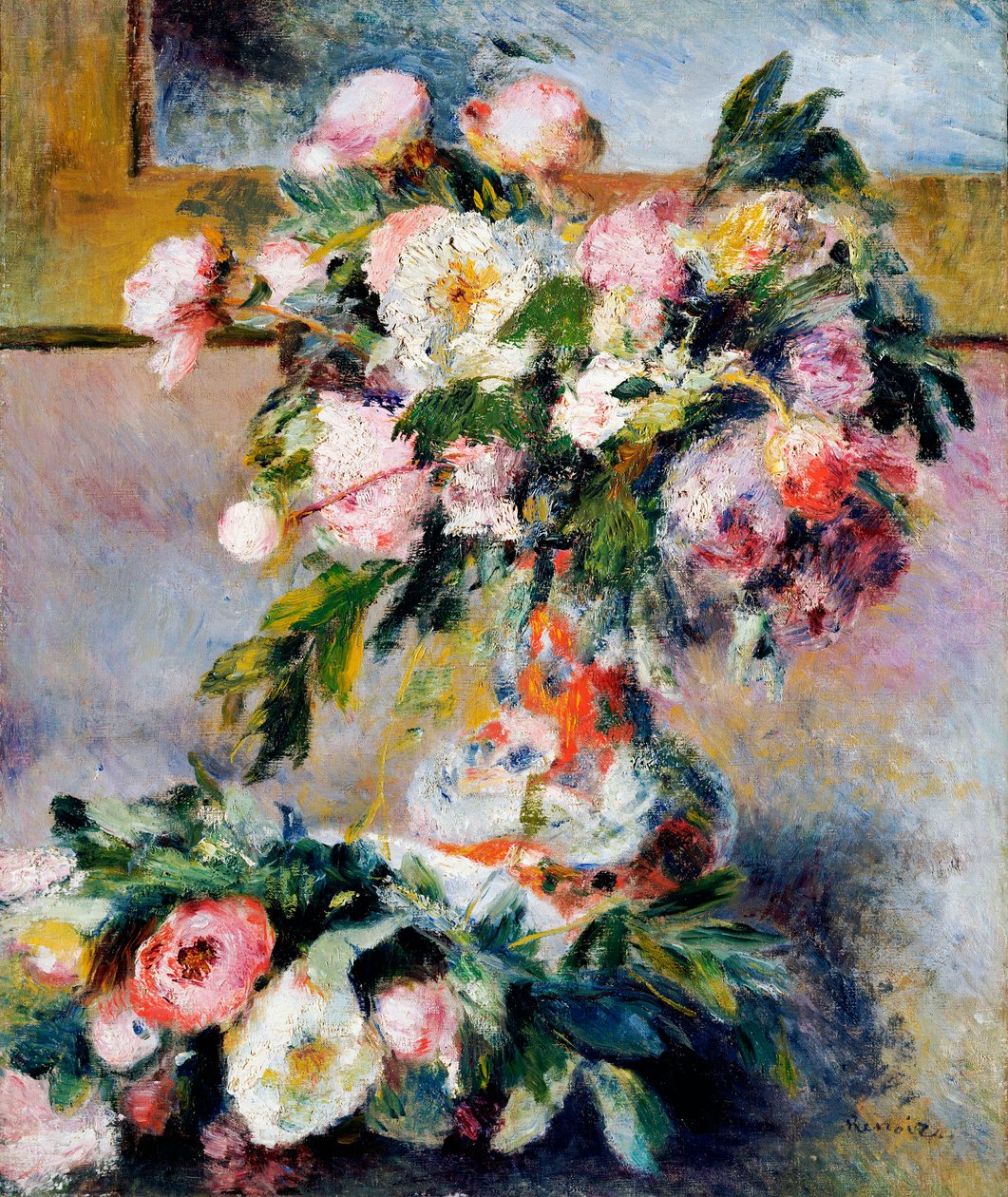 Peonie, 1878 da Pierre Auguste Renoir