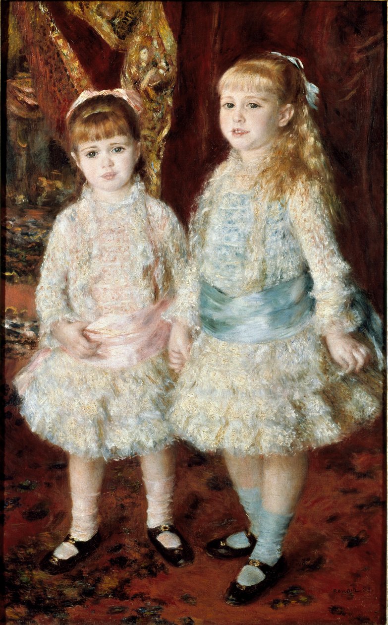 Rosa e Blu (Le signore Cahen di Anversa) da Pierre Auguste Renoir