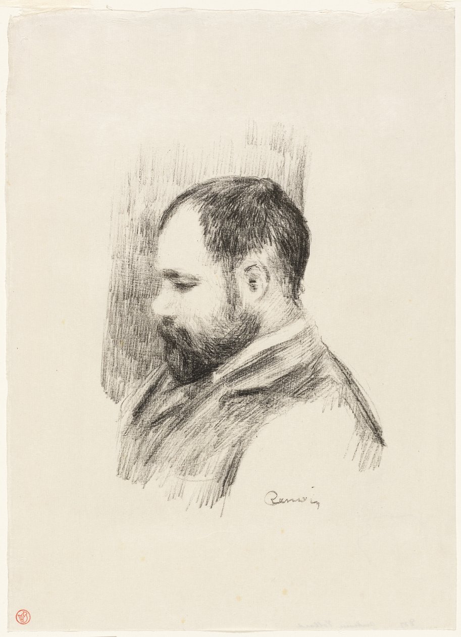 Ritratto di Ambroise Vollard da Pierre Auguste Renoir