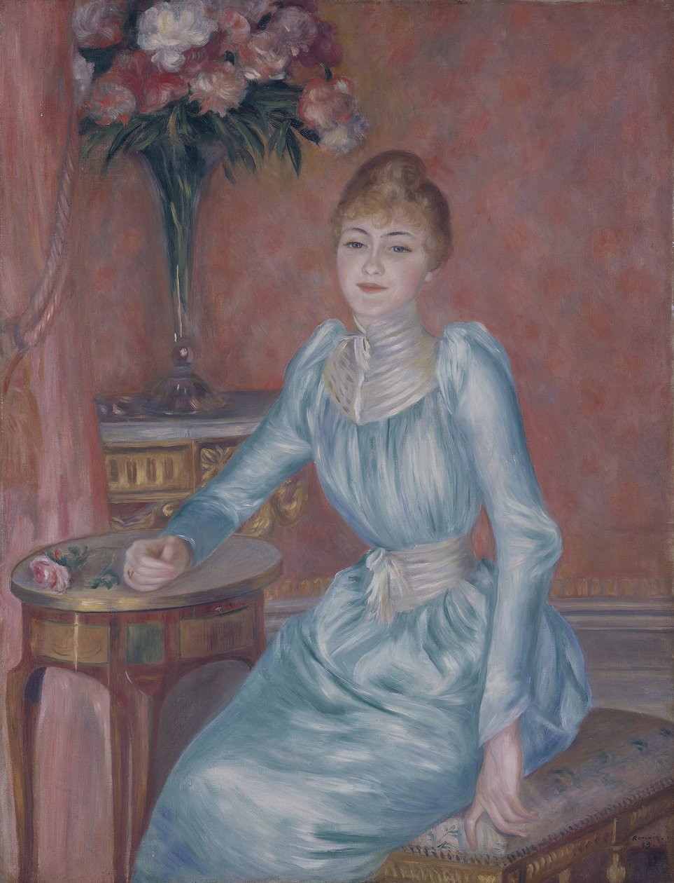 Ritratto di Madame de Bonnières Henriette Arnaud-Gentil, Contessa de Bonnières da Pierre Auguste Renoir