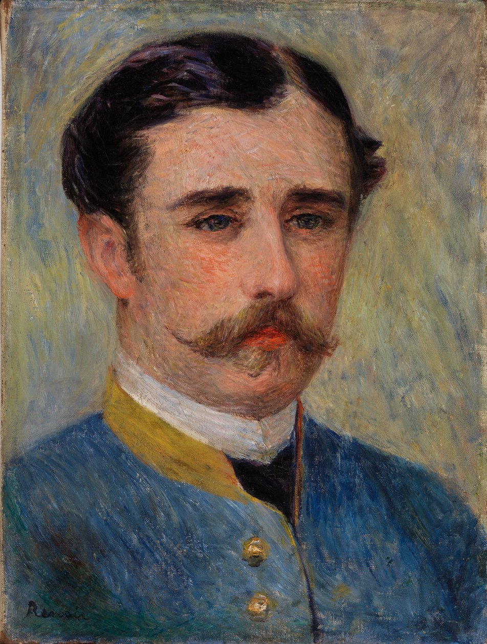 Ritratto di un uomo (Monsieur Charpentier) da Pierre Auguste Renoir