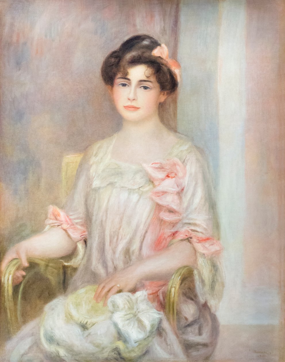 Ritratto di madame Josse Bernheim-Dauberville da Pierre Auguste Renoir