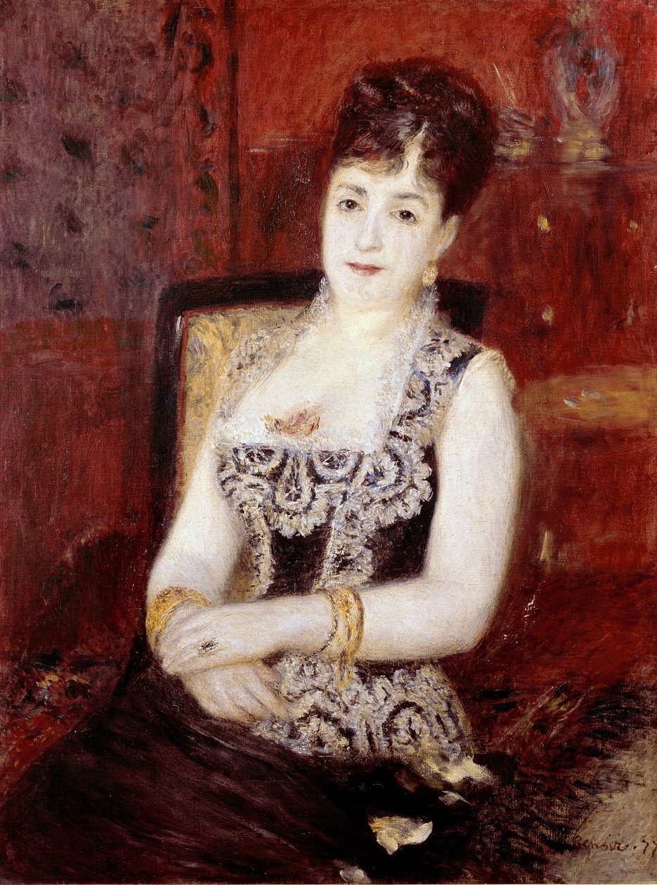 Ritratto della Contessa di Pourtales da Pierre Auguste Renoir