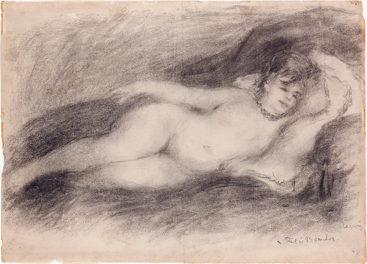 Nudo reclinato da Pierre Auguste Renoir