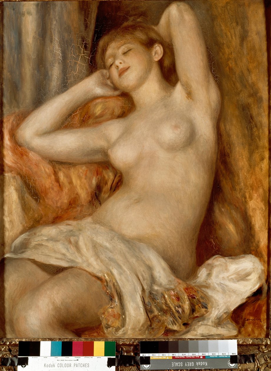 Bagnante addormentata da Pierre Auguste Renoir