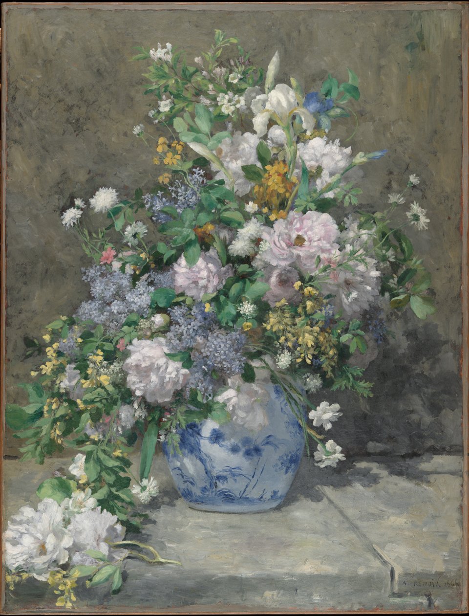 Bouquet di primavera, 1866 da Pierre Auguste Renoir