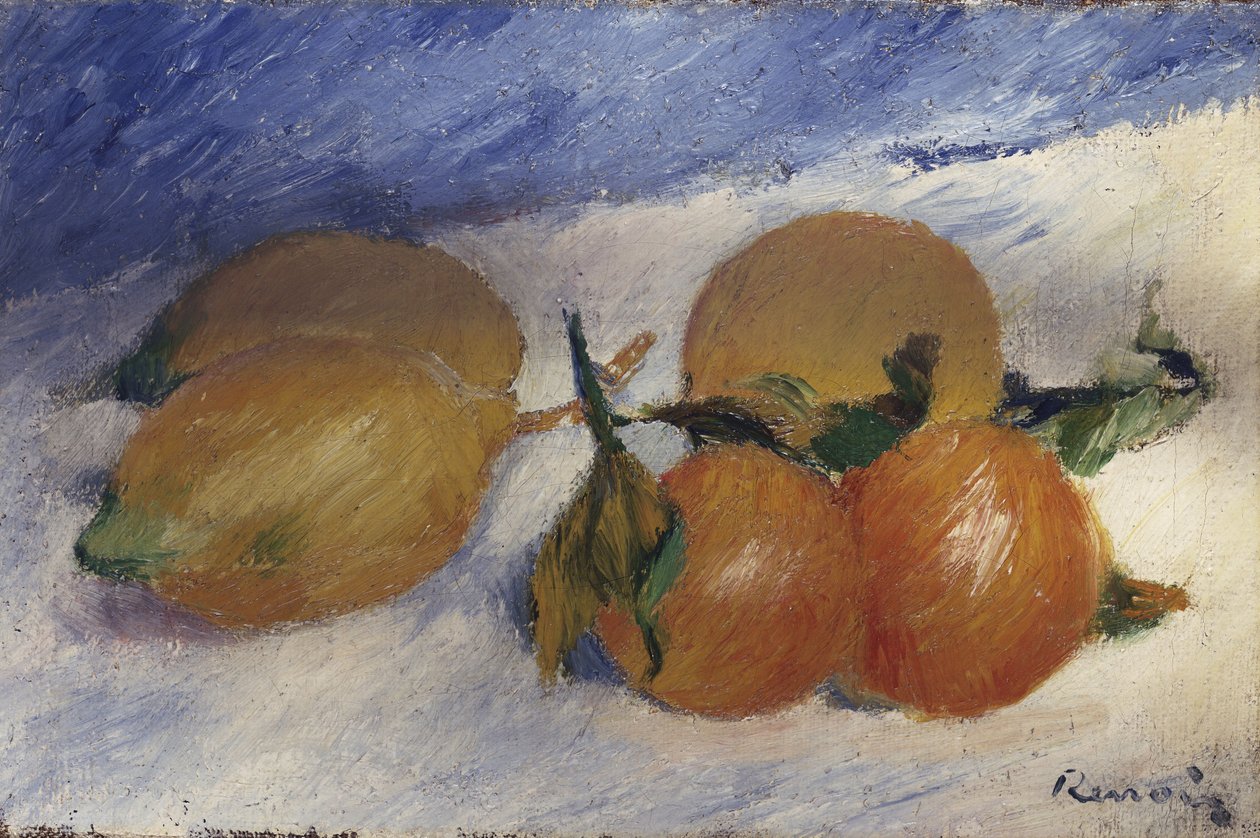 Natura morta con limoni e arance da Pierre Auguste Renoir