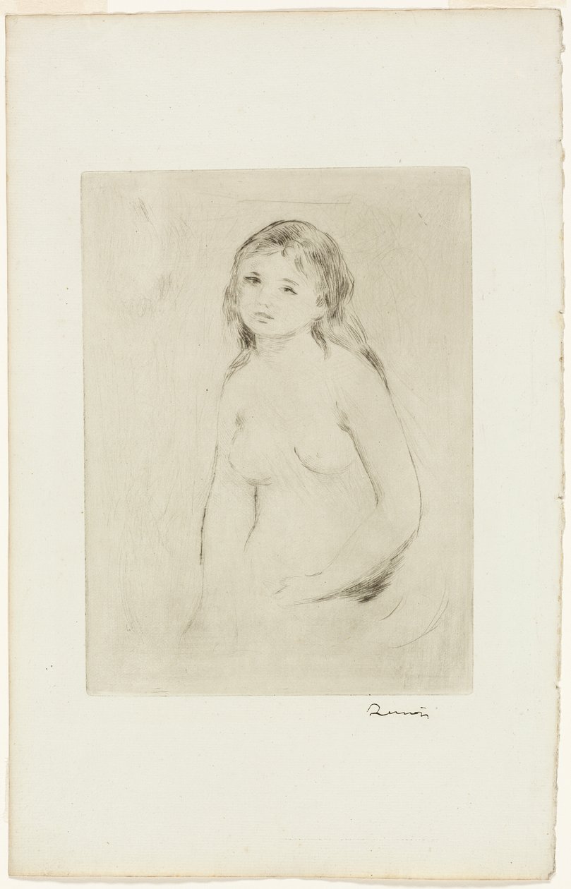 Studio per una bagnante da Pierre Auguste Renoir