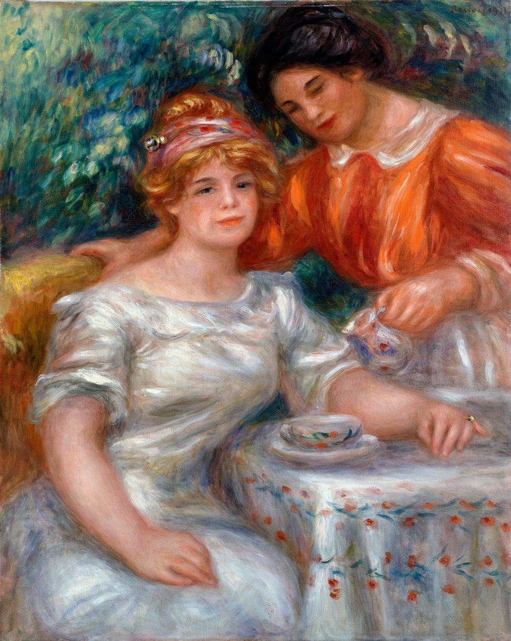 Tea Time da Pierre Auguste Renoir