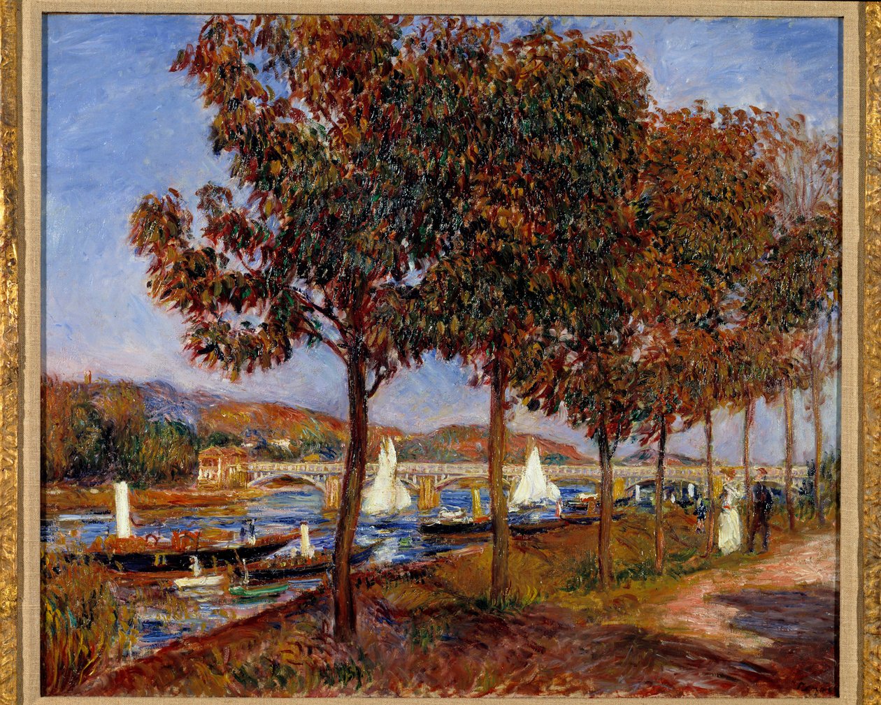 Il Ponte di Argenteuil da Pierre Auguste Renoir