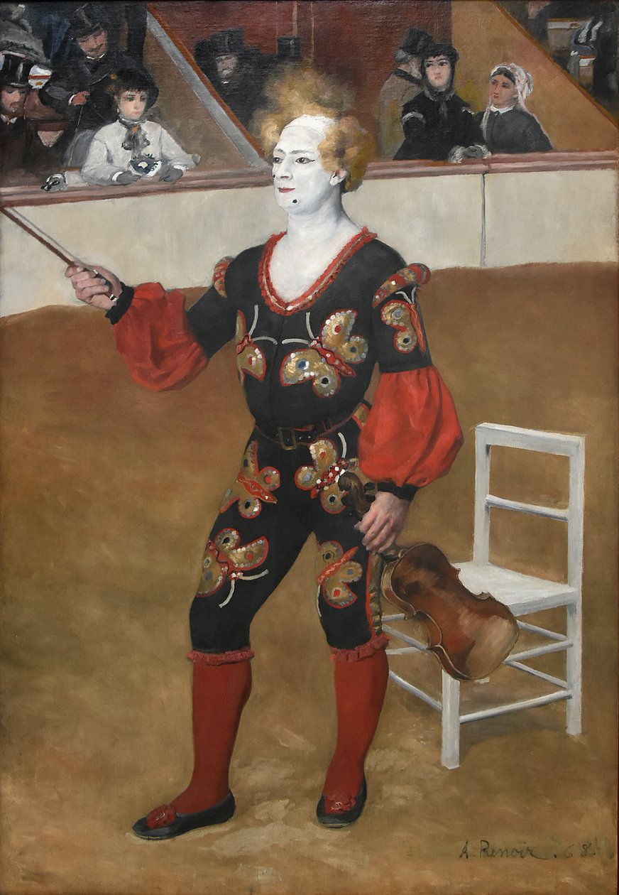 Il Clown da Pierre Auguste Renoir
