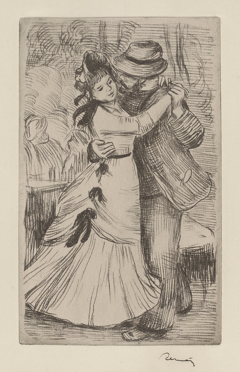 La danza campestre da Pierre Auguste Renoir