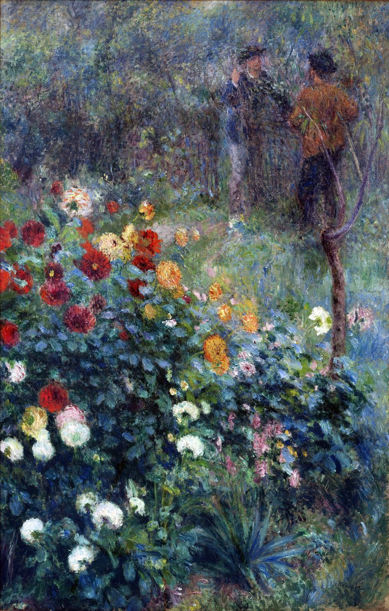 Il Giardino in Rue Cortot, Montmartre da Pierre Auguste Renoir