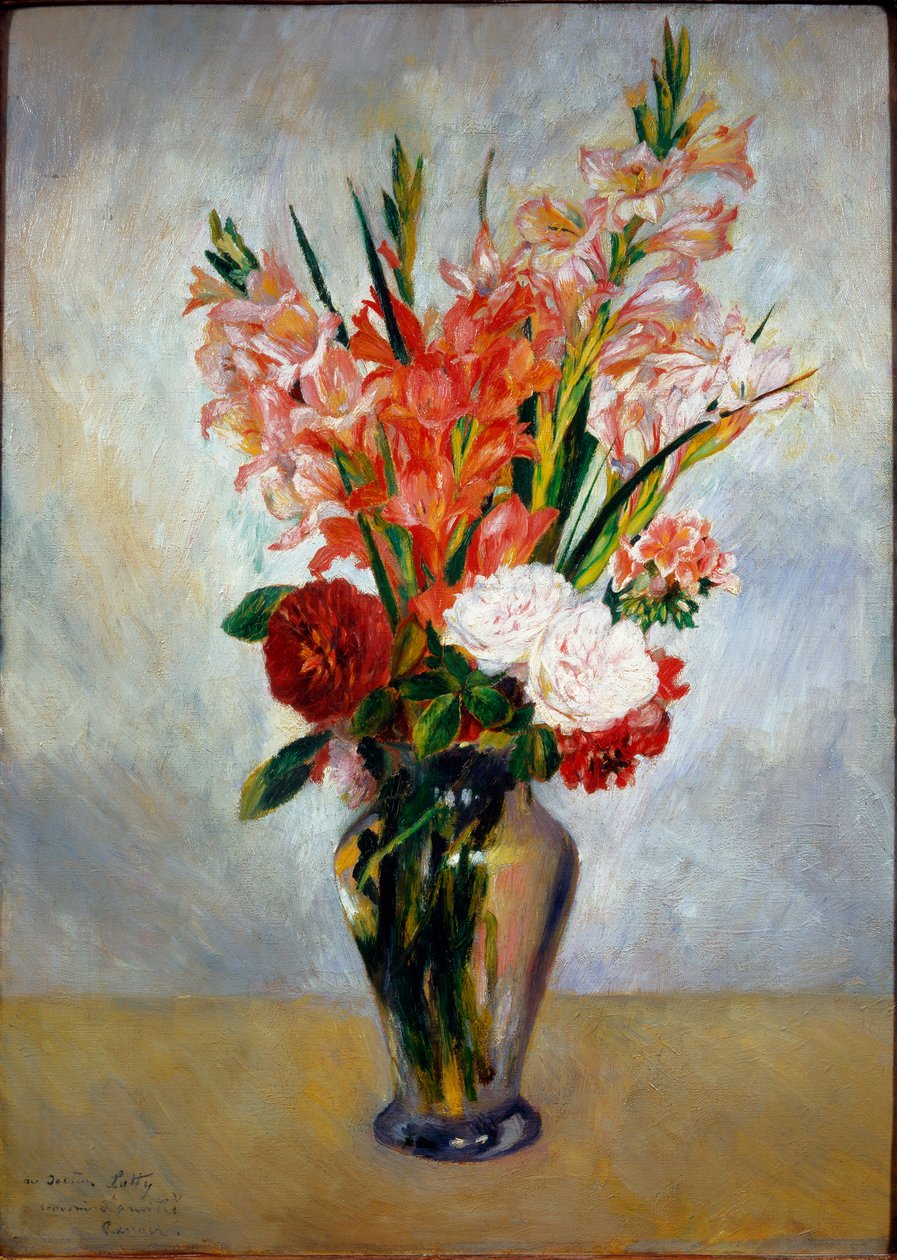 I gladioli da Pierre-Auguste Renoir