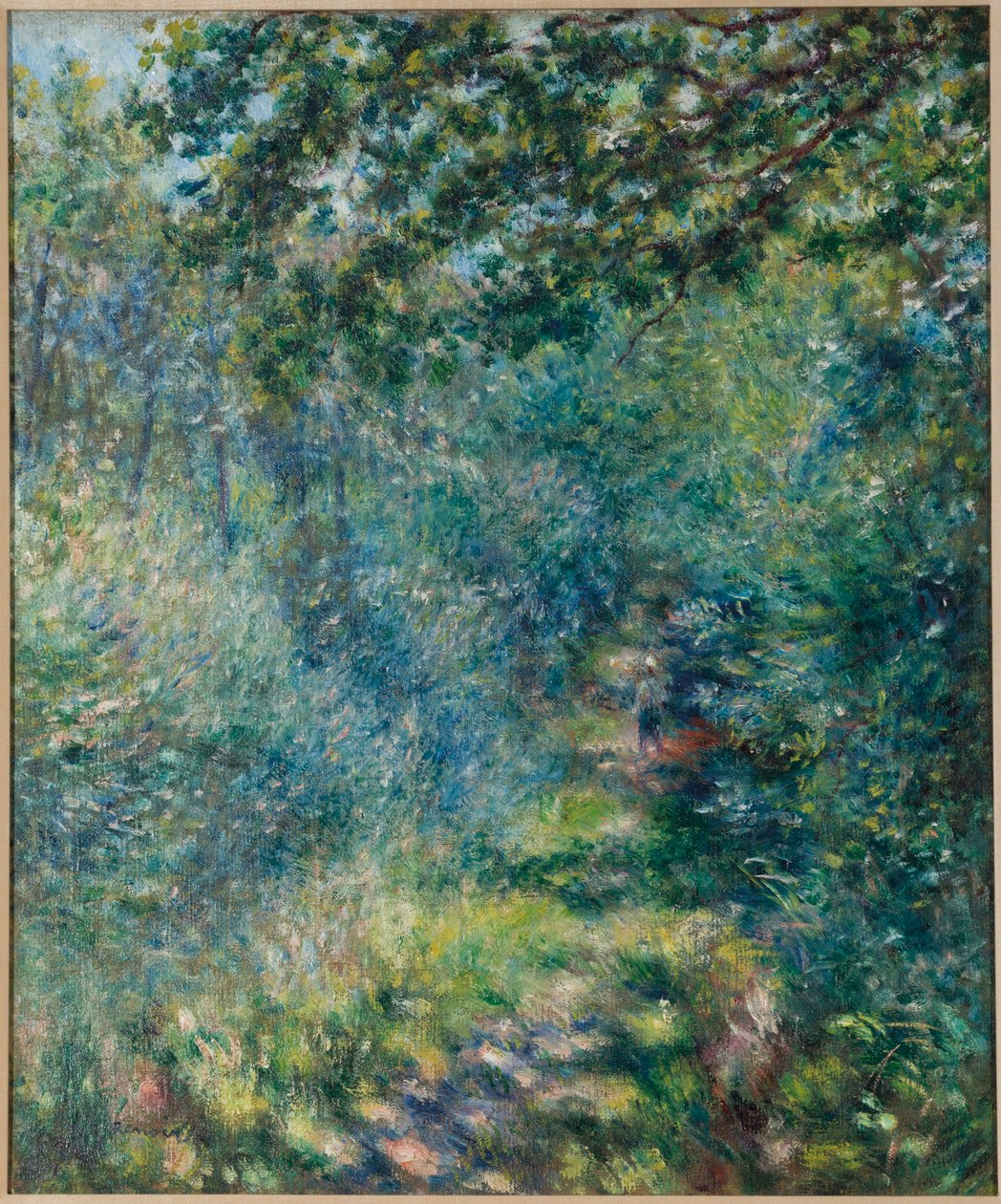Sentiero nel bosco, c.1874-77 da Pierre Auguste Renoir