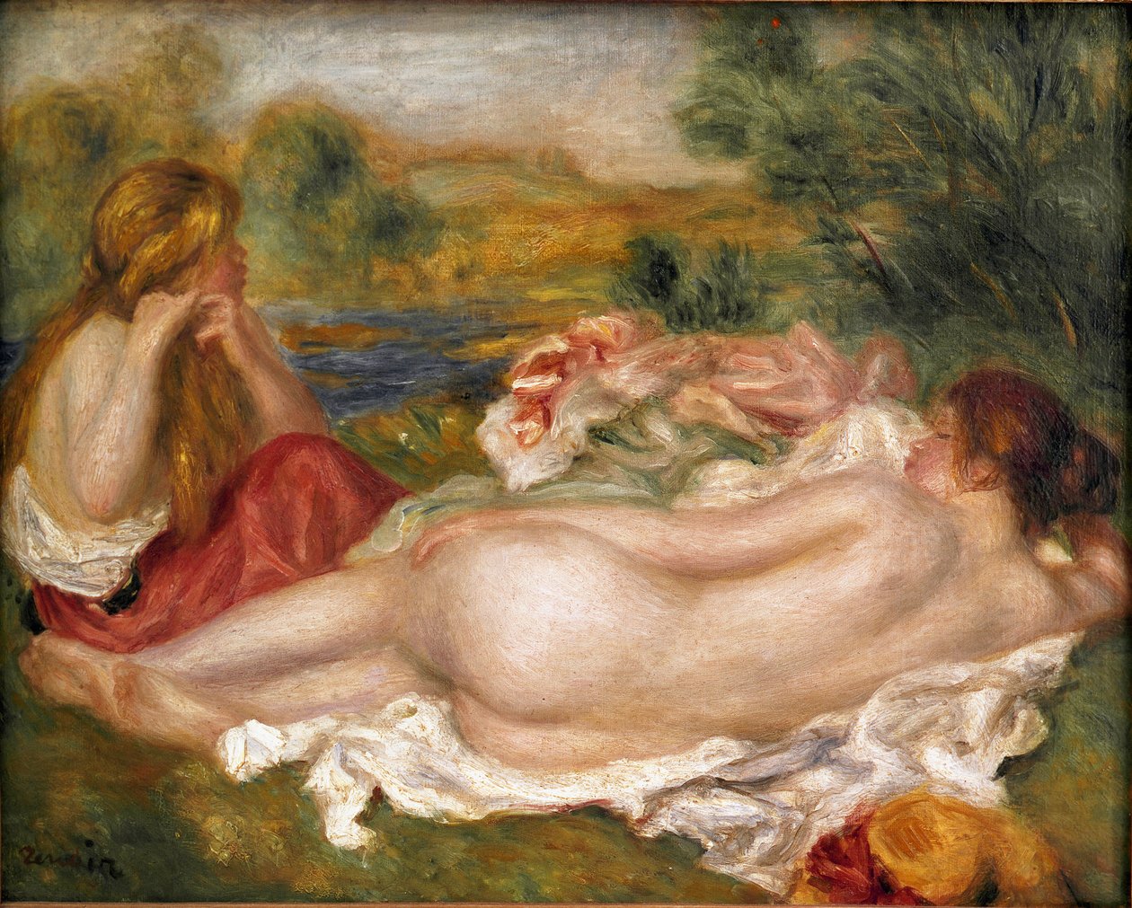Due bagnanti da Pierre Auguste Renoir