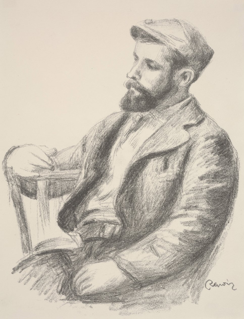 Ritratto di Valtat da Pierre Auguste Renoir