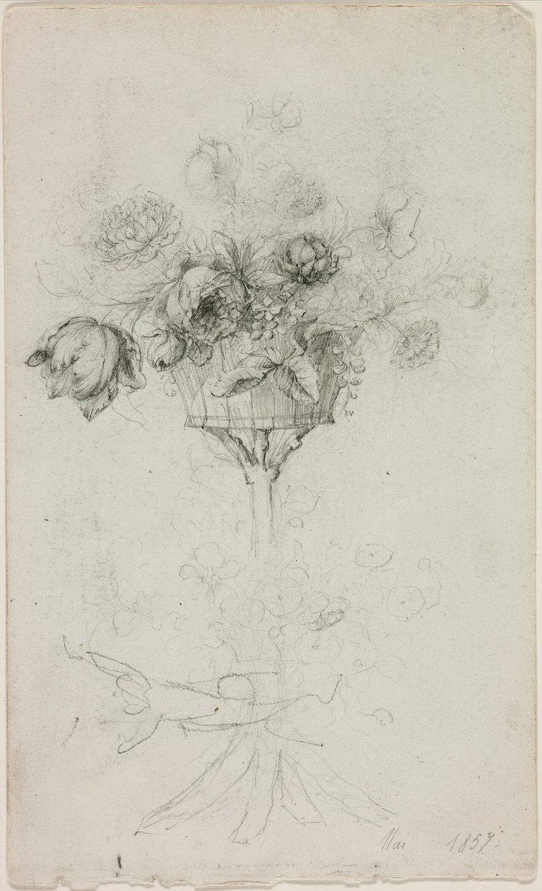 Vaso di fiori da Pierre Auguste Renoir