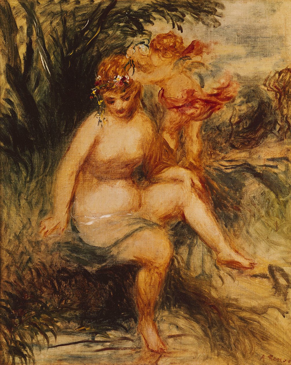 Venere e Amore da Pierre Auguste Renoir