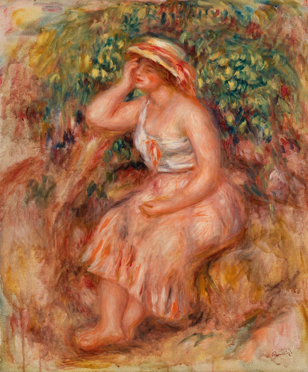 Donna Sognante da Pierre Auguste Renoir