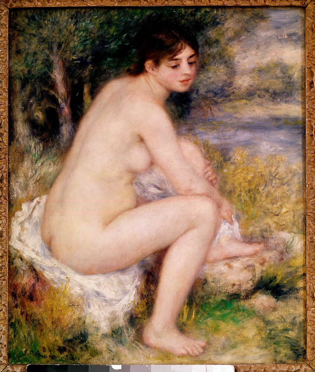 Donna nuda in un paesaggio da Pierre Auguste Renoir
