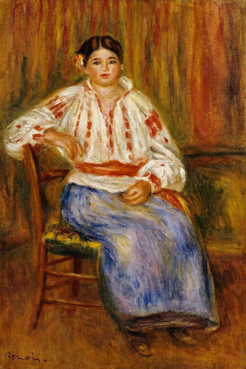 Giovane rumeno, 1914 da Pierre Auguste Renoir