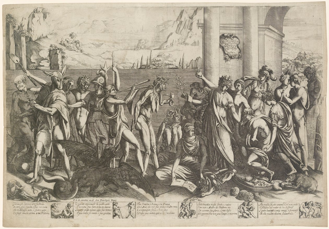 Allegoria sulla scultura da Pierre Biard the Younger