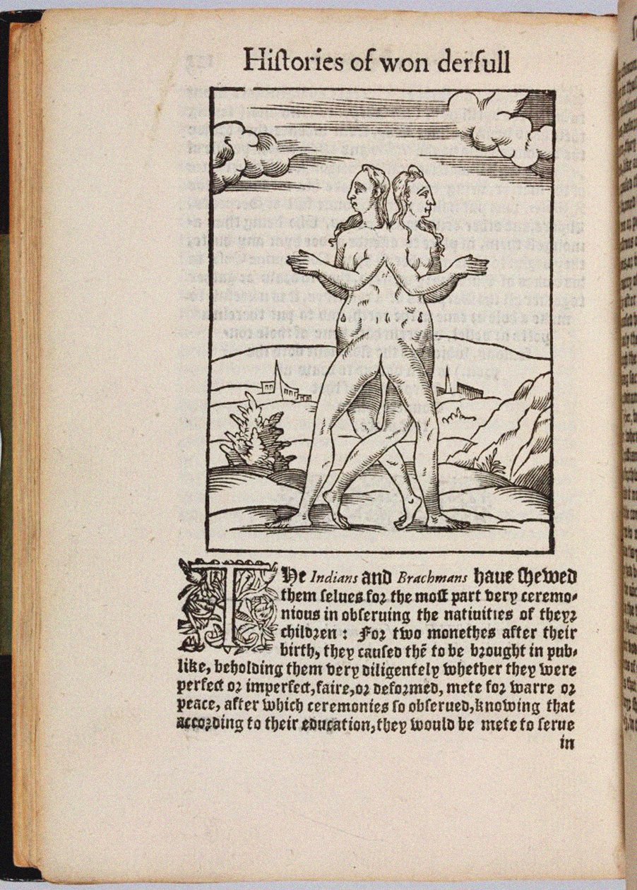 Una raccolta di storie straordinarie Histoires prodigieuses, 1560 da Pierre Boaistuau