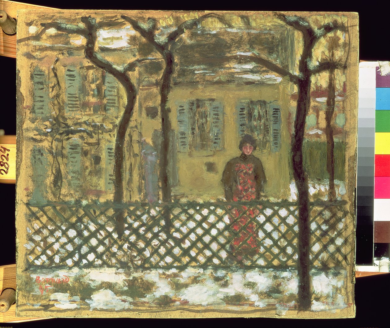 Al recinto, 1895 da Pierre Bonnard