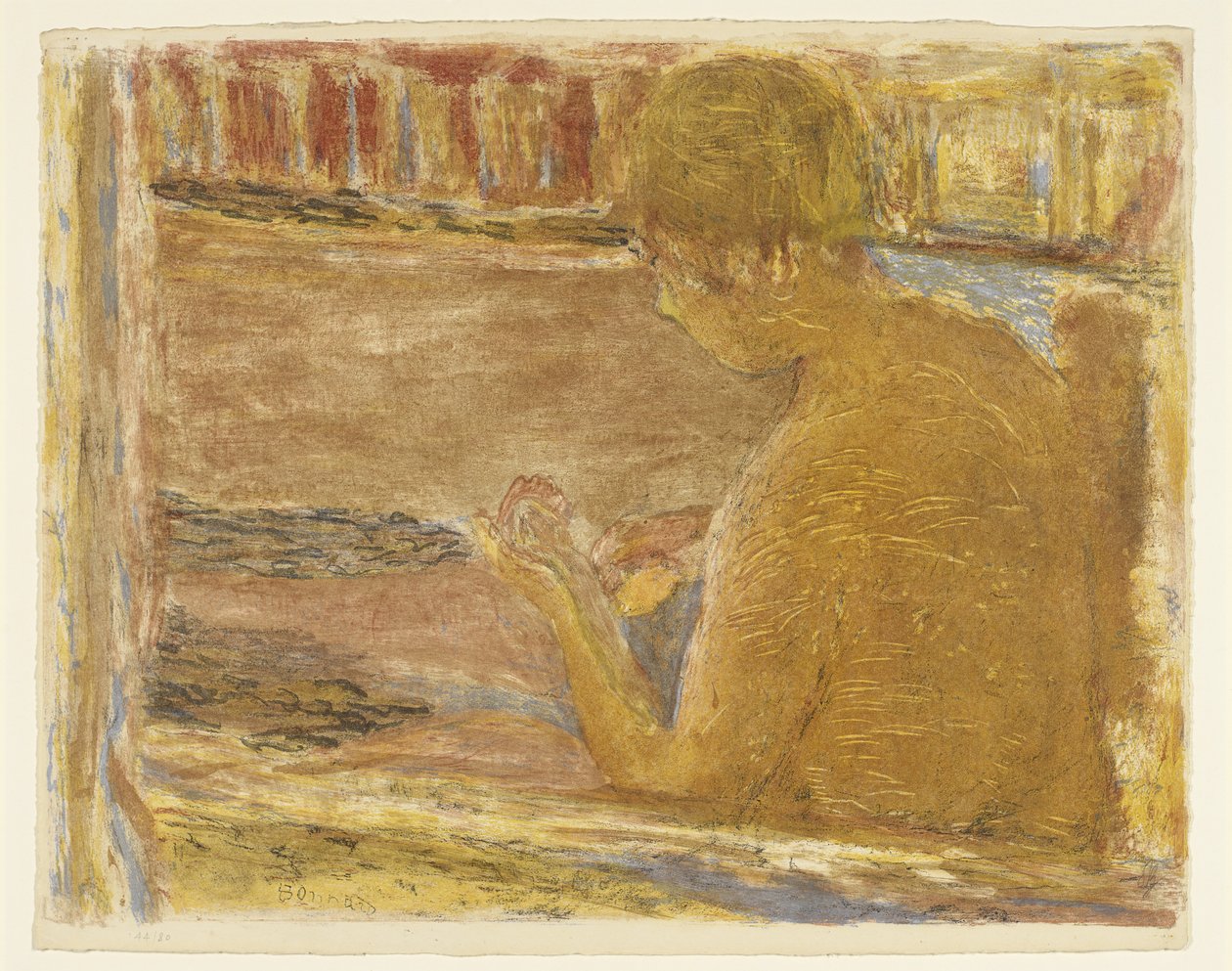 Donna che fa il bagno da Pierre Bonnard