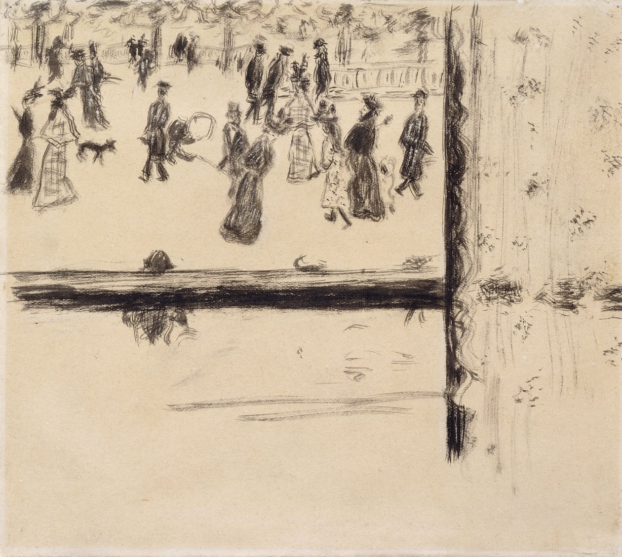 Boulevard des Batignolles, c.1896-8 da Pierre Bonnard