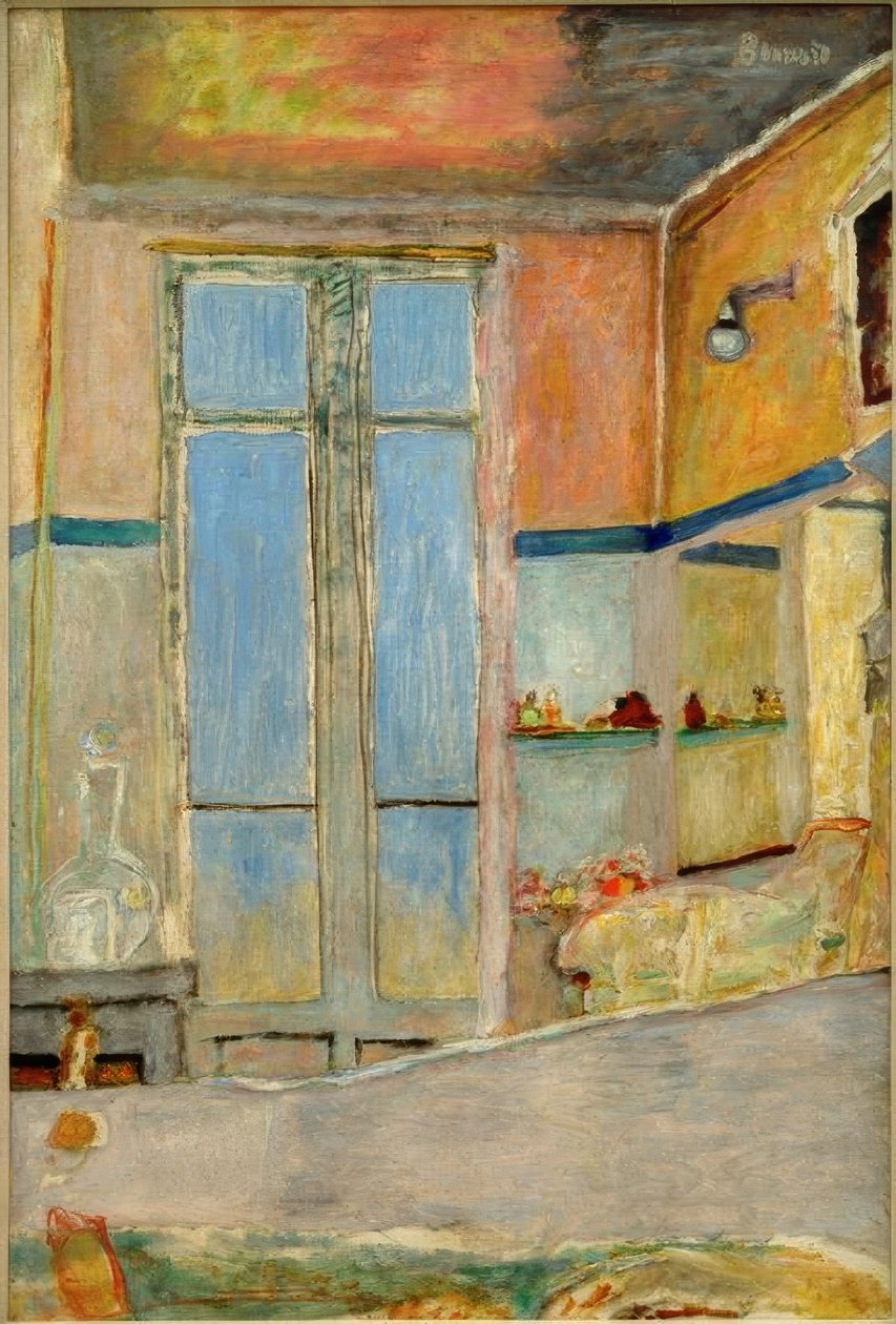 Nella sala da bagno da Pierre Bonnard