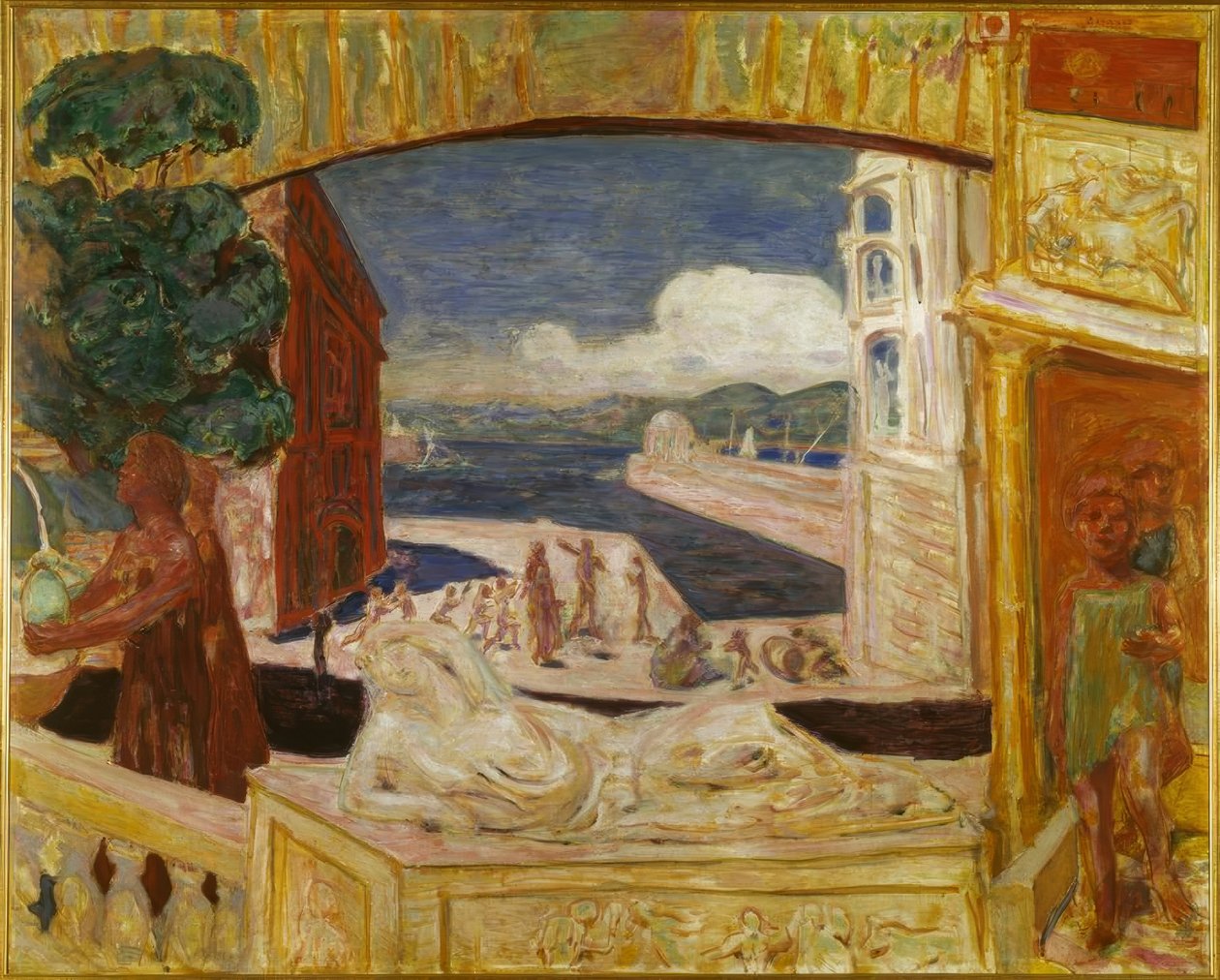 Monumenti o Il Mediterraneo da Pierre Bonnard