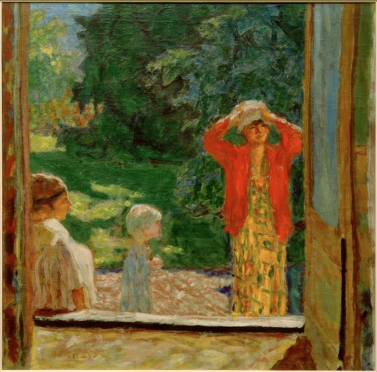 Davanti alla finestra da Pierre Bonnard