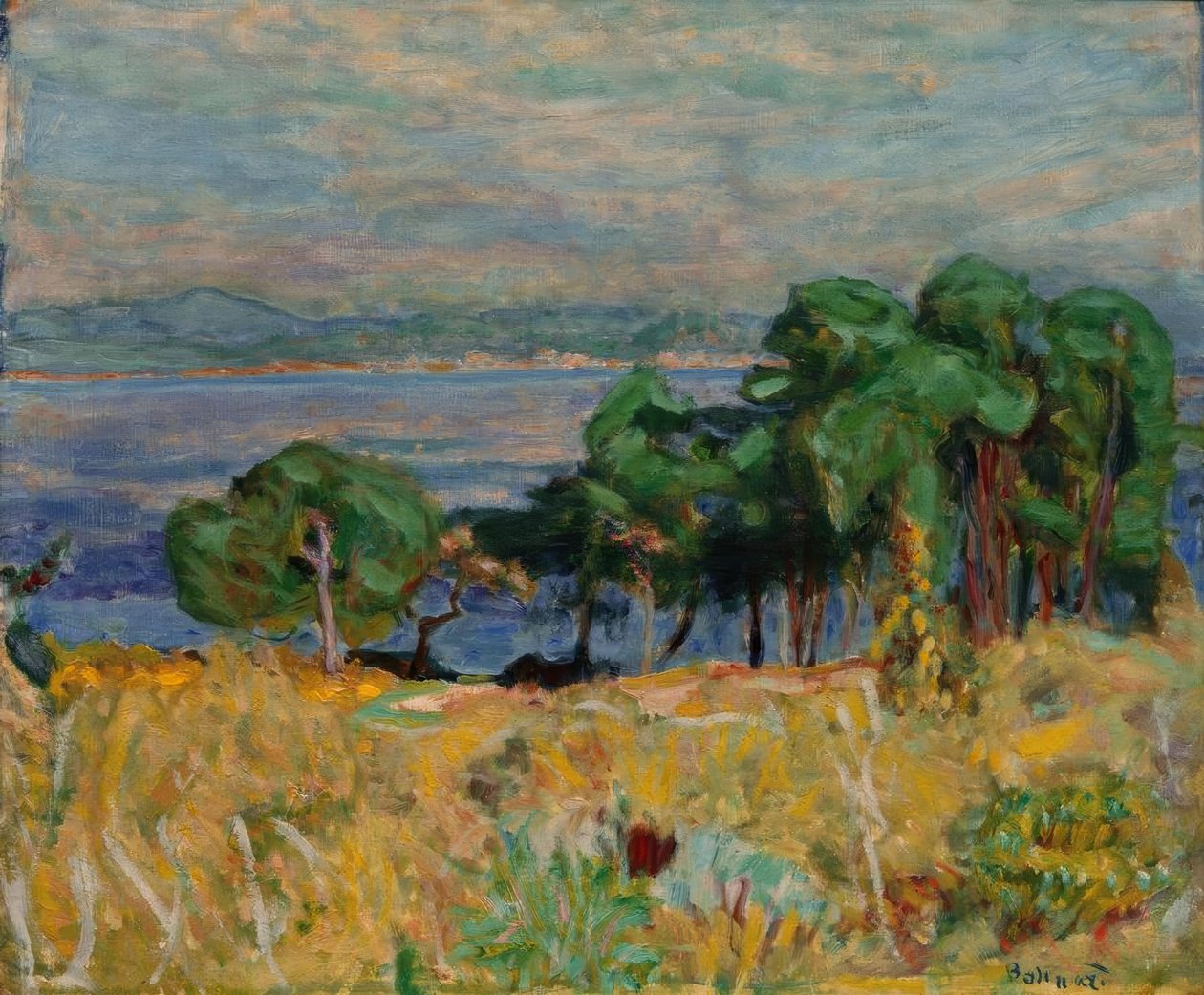 La baia di Saint-Tropez da Pierre Bonnard