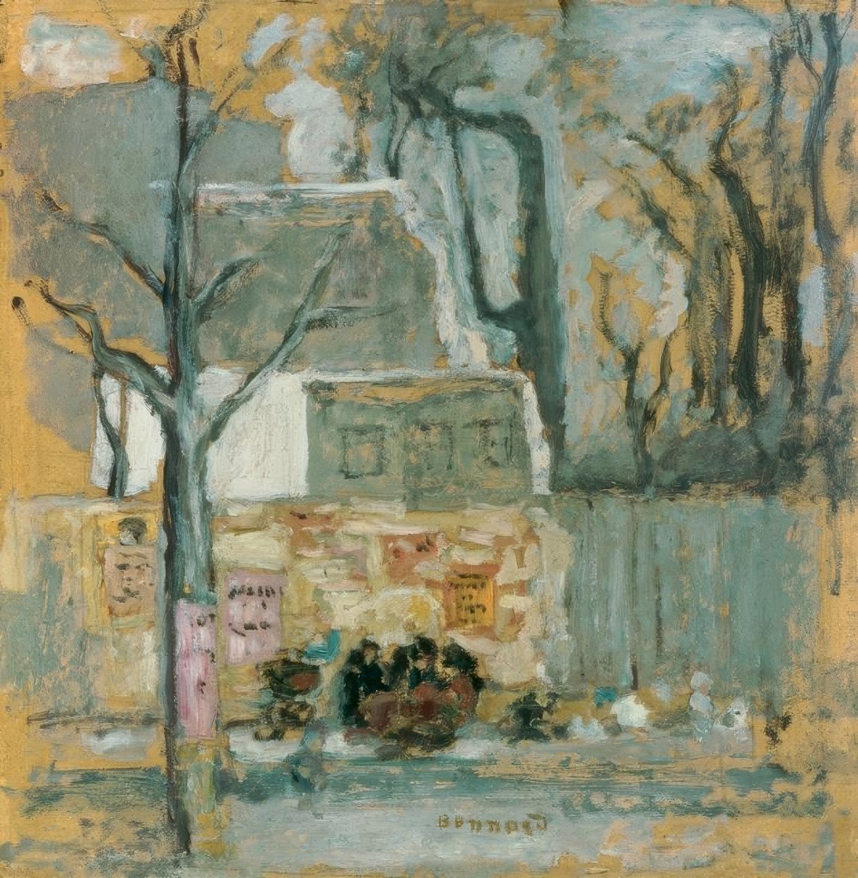 Un angolo di Parigi da Pierre Bonnard