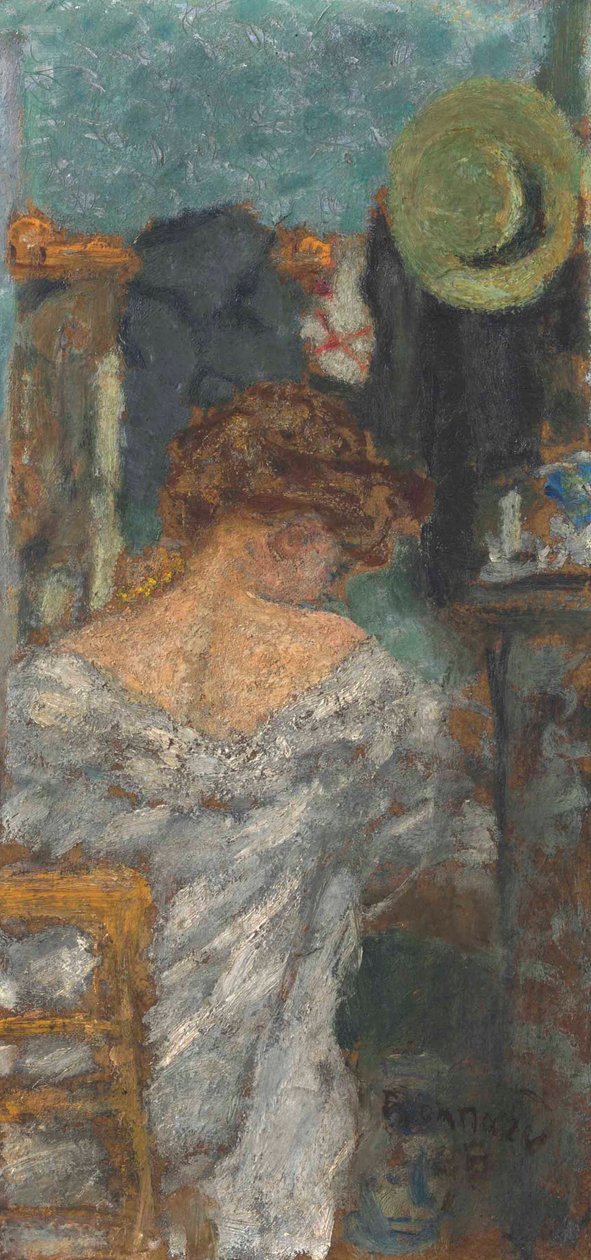 Donna seduta, di schiena da Pierre Bonnard