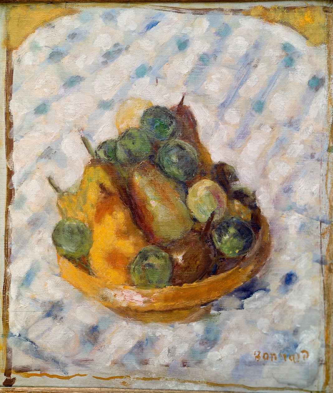 Natura morta di pere e prugne da Pierre Bonnard