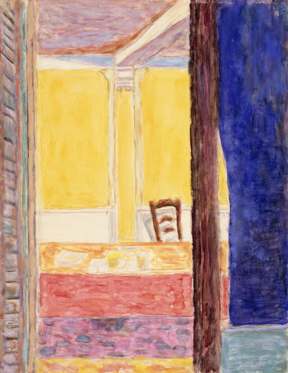 Casa del pittore vicino a Cannet da Pierre Bonnard